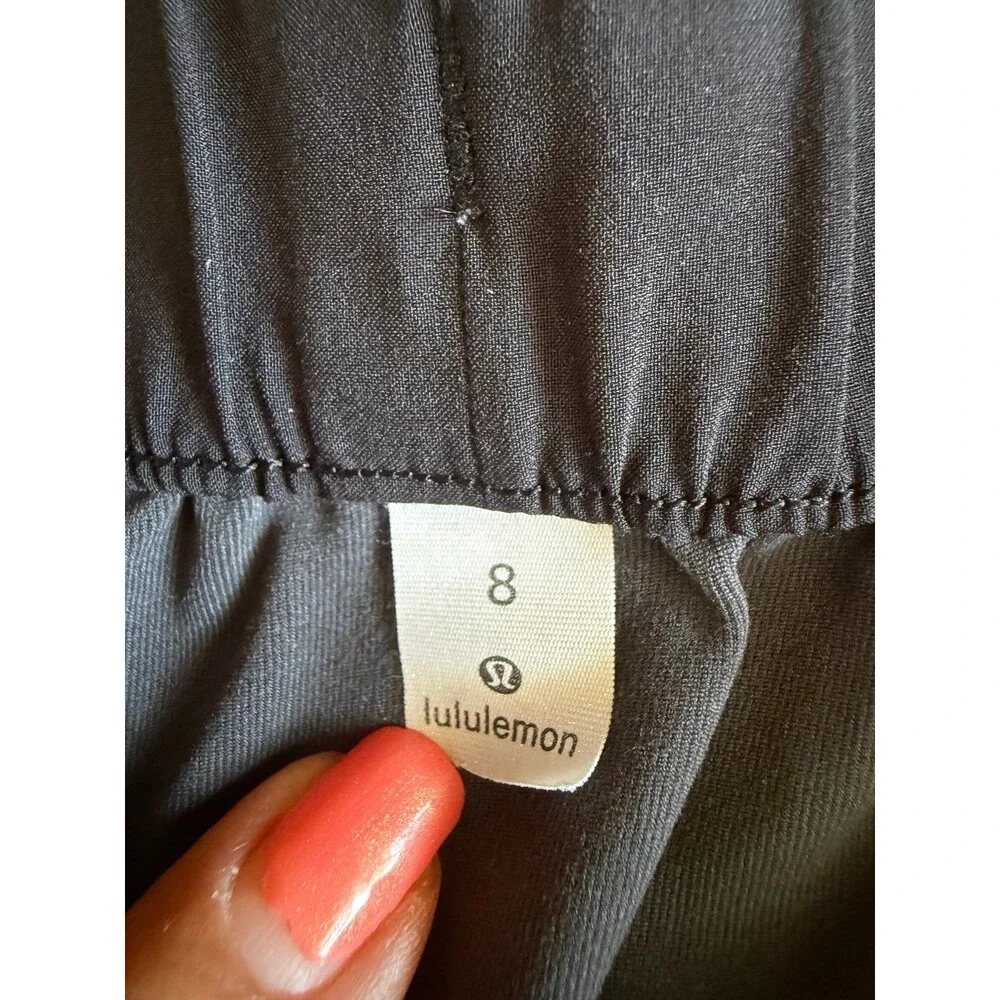 Lululemon On The Fly Luxtreme 28” Jogger Sz. 8 Camo Deep Coal